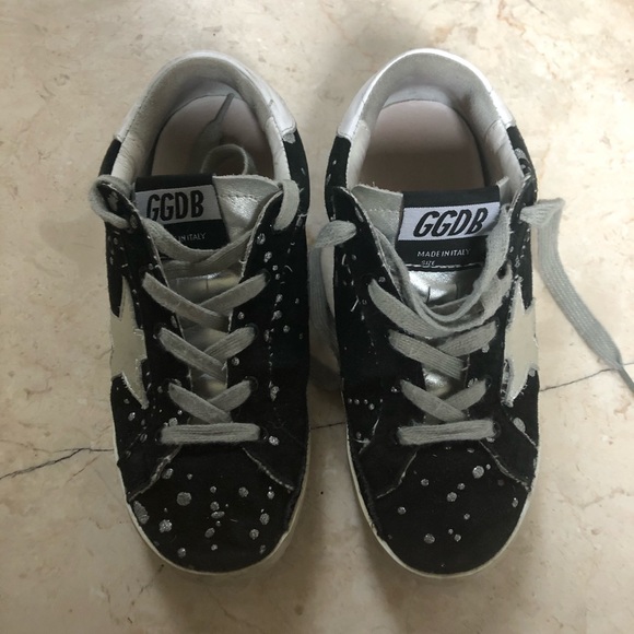 Golden Goose Other - Golden Goose Black and White Kids Sneakers